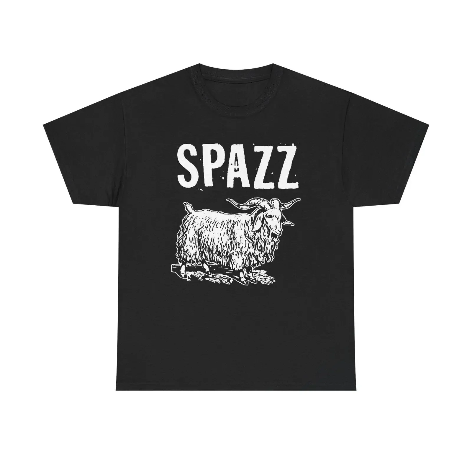 Spazz Band T Shirt Vintage Powerviolence Hardcore 90s Underground Punk for Fans vintage Washed Slightly graphic Casual fashion