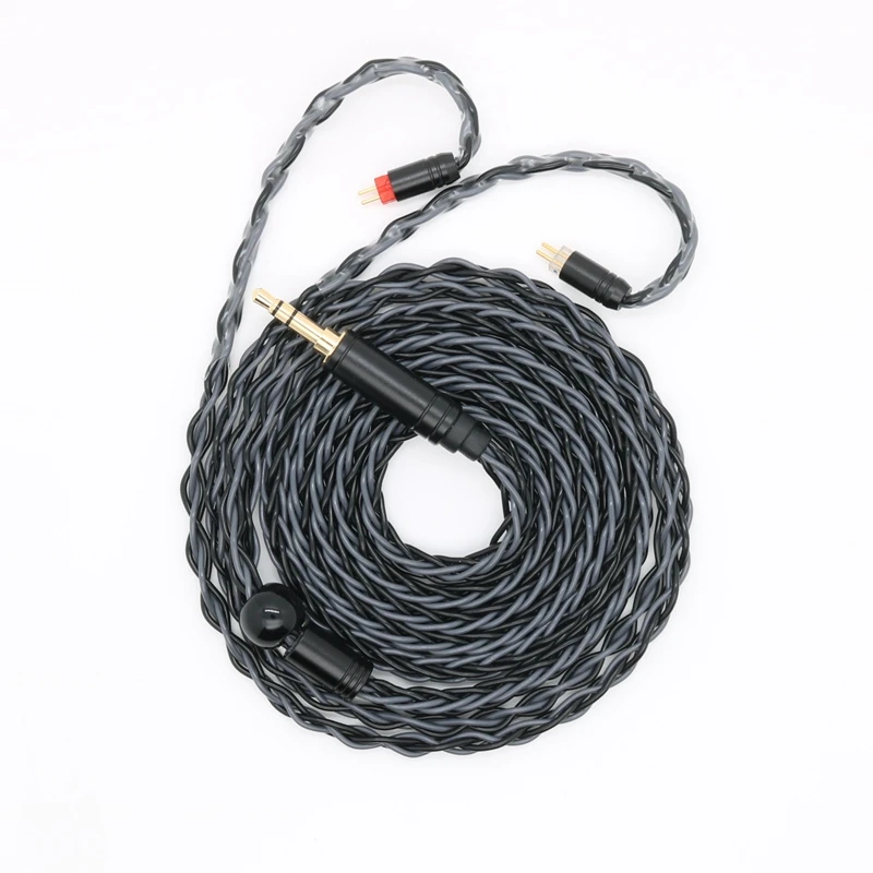 

XINHS 8-core gray black 6N single crystal copper headphone upgrade cable