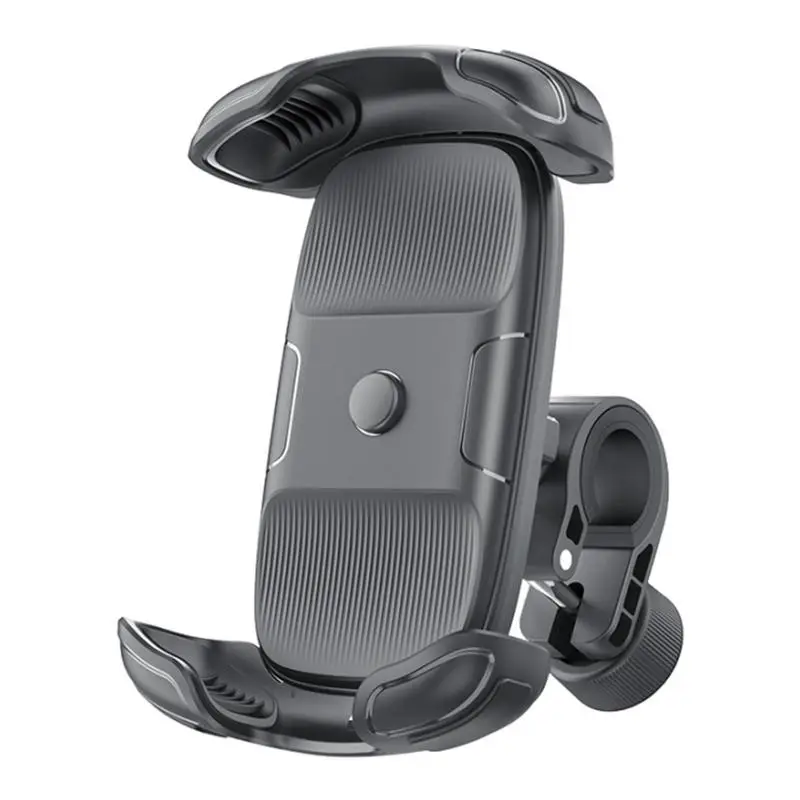 Motor Handlebar Phone Mount 360-degree Rotation Motor Handlebar Cellphone Mount Anti-slip Motocross Navigation Holder For