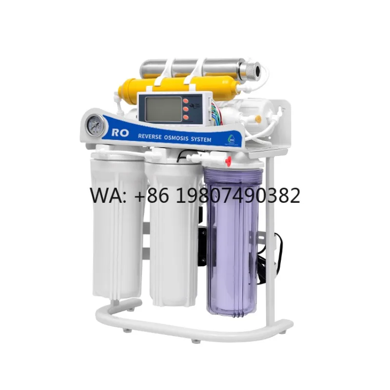 75GPD 6 Stage RO Unit, Alkaline PH Adjust, Remineralize Tech, Fresh Taste, Premium Drinking Filtration Gear