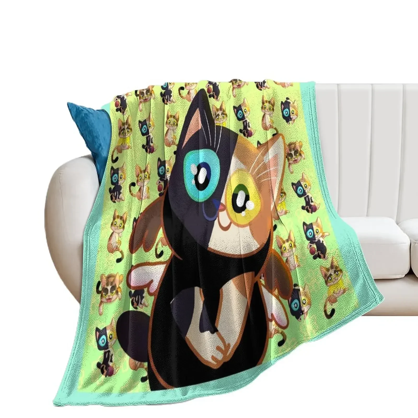 Lucchi the Chimera in a onesie Throw Blanket for winter Polar Softest Sleeping Bag Blankets