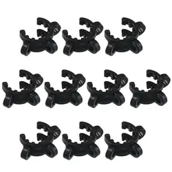 Plastic Lab Keck Clamp Durable Black 14mm Lab Joint Clip Laboratory Clamp 14/20 or 14/35 Glass Taper Joints