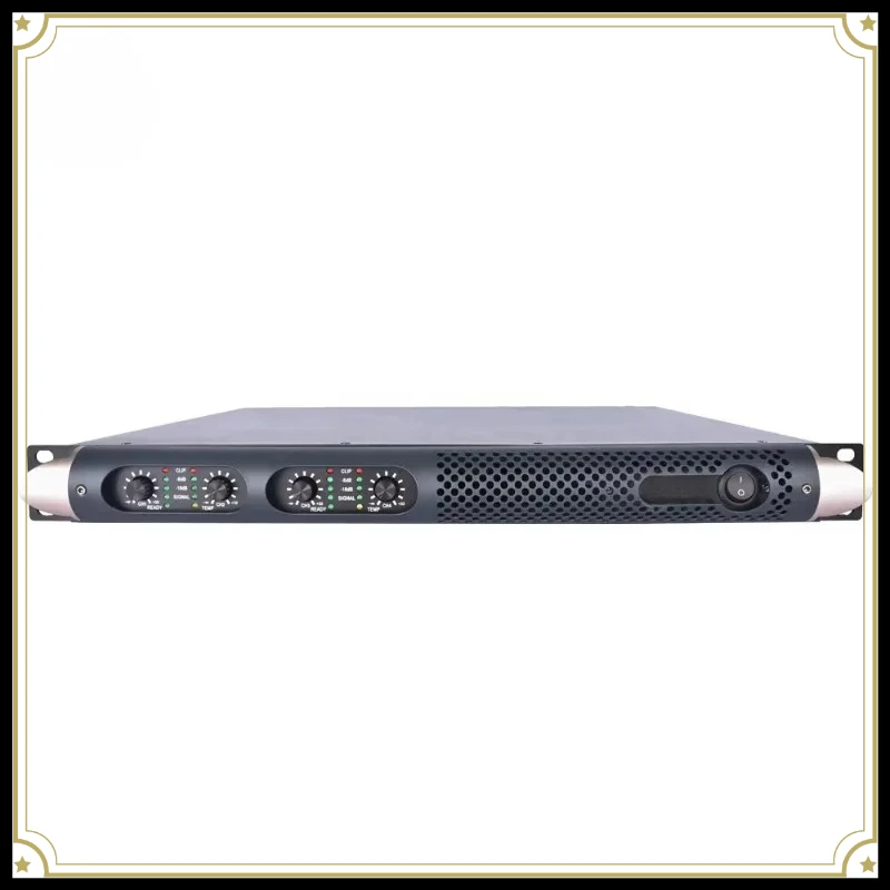 Power a-mplifier 600W * 4 p-rofessional 1U size p-ower a-mplifier