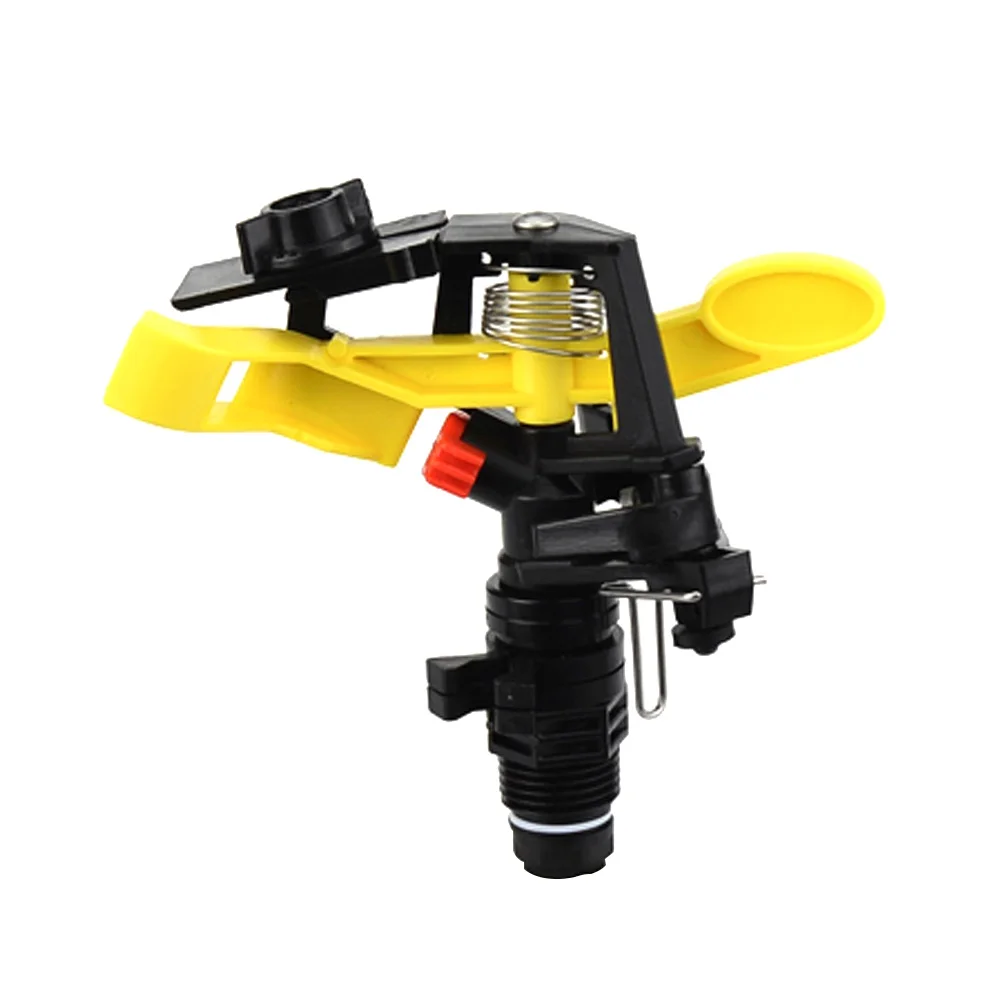 360-degree rotating plastic rocker sprinkler, automatic watering device, adjustable angle, suitable for agricultural irrigation