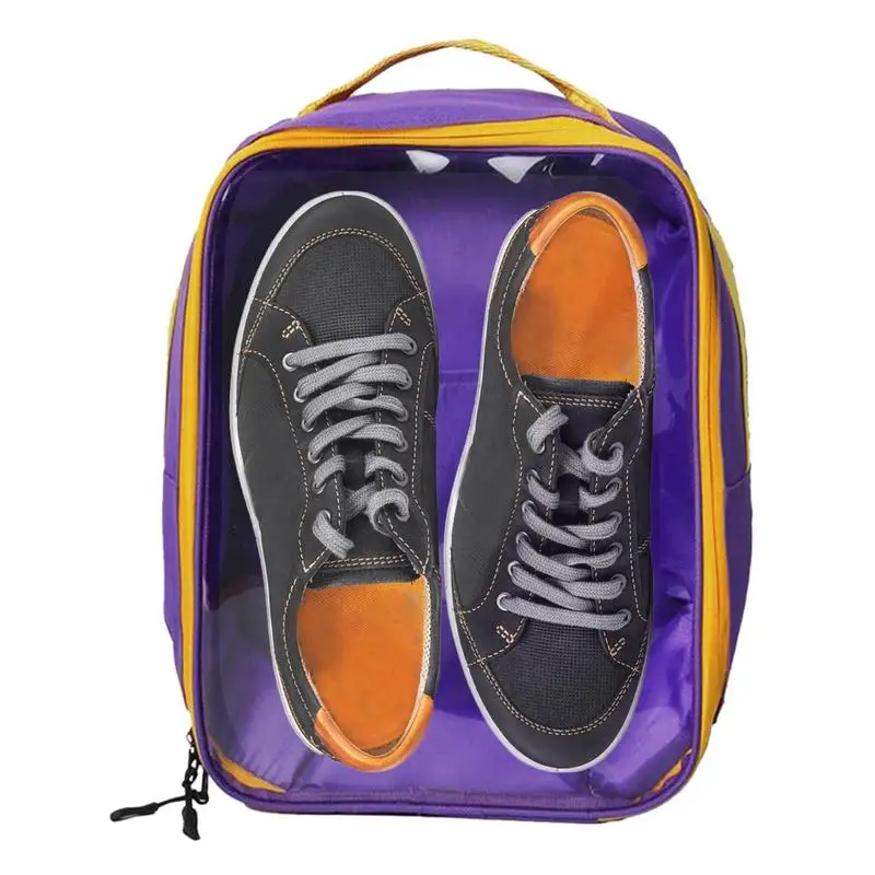 Saco de armazenamento impermeável Sneaker, Travel Gym Bag, Shoe Carrier, Compact Shoe Suitcase, Impermeável