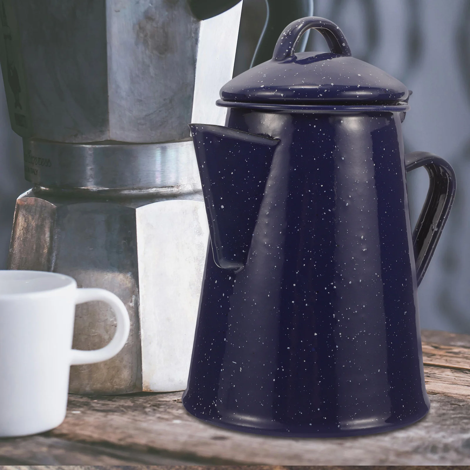 

Camping Coffee Makers Enamel Kettle Pot Arab Household Water Convenient Tea Supply Handheld