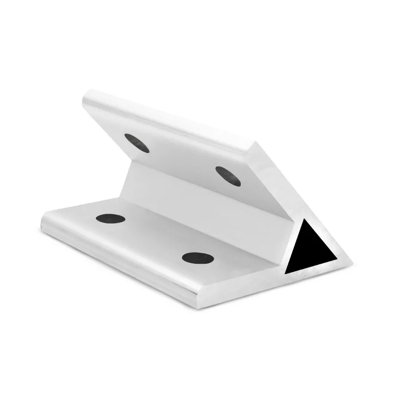 45 degree extrusion angle code  High strength 6063 aluminum corner code  Corner Brackets  Aluminum profile connectors