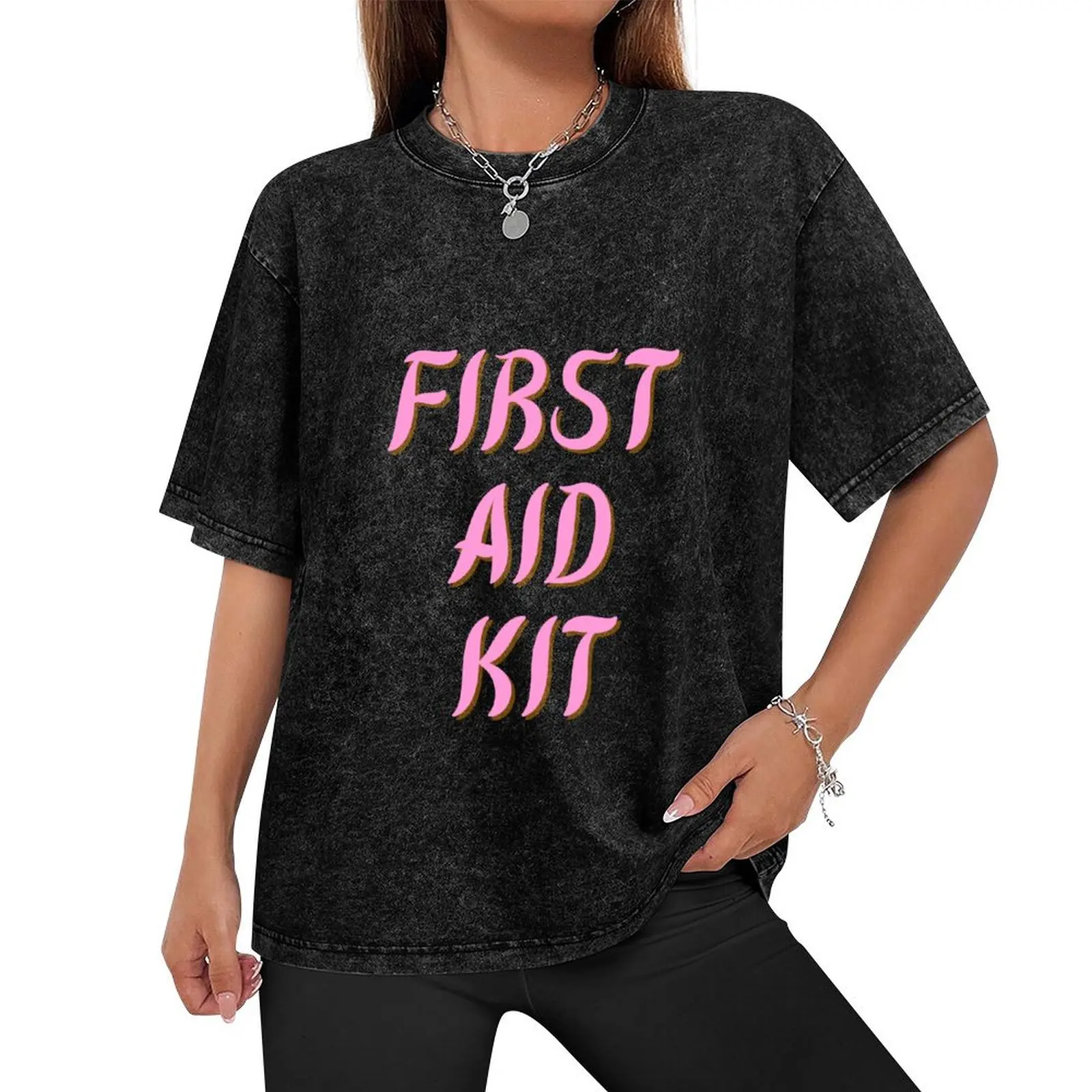 First Aid Kit T-Shirt Short sleeve tee shirts graphic tees shirts graphic tee men clothings