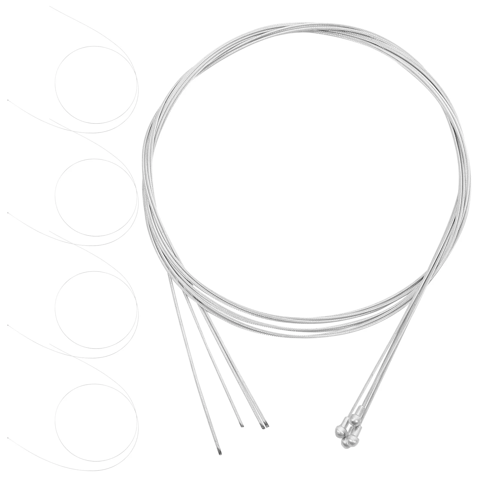 

1 set Bike Brake Cables Set Galvanized Line Pipe Durable Light Easy Install Road Mountain Folding Bike Parts Replacement Cable