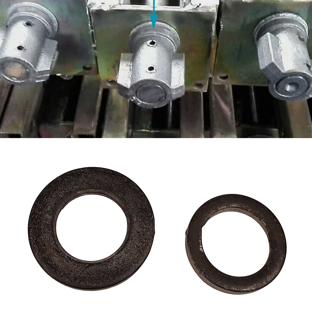 10Pcs Metal Gaskets For Woodworking Panel Splicing Machine Clamps High Strength Washers To Reduce Wear And Buffer Pressure