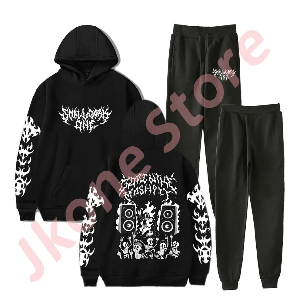 Lil Darkie Moshpit Logo Hoodies Jogger Pants Set Cosplay Women Men Fashion HipHop Streetwear Sweatshirts