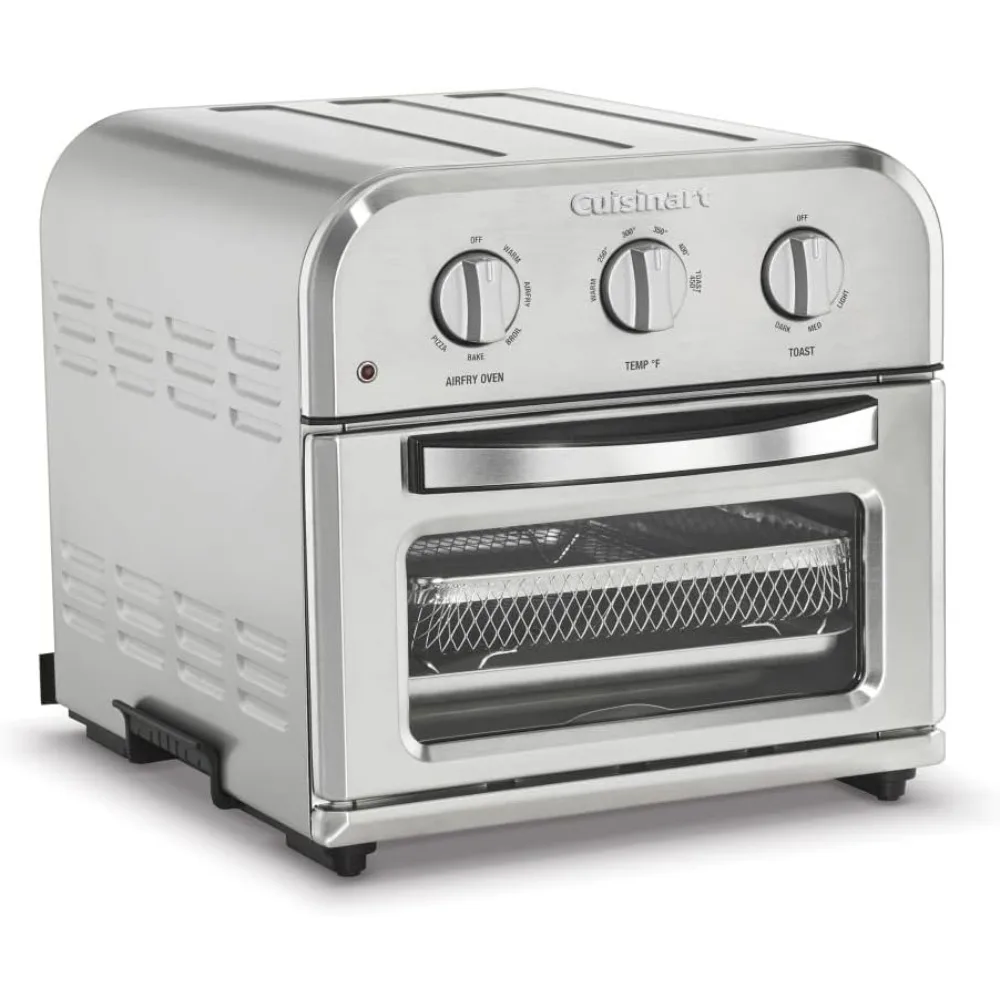 

TOA-26 Compact Airfryer Toaster Oven, 1800-Watt Motor with 6-in-1 Functions and Wide Temperature Range