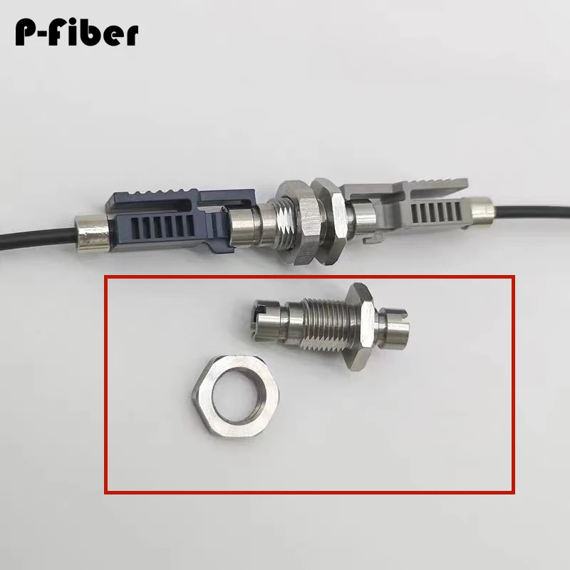 HFBR-4505Z/4515Z adapter for Anhuago fiber 4501/4531 pair connector adapter coupler flange head Chinese made