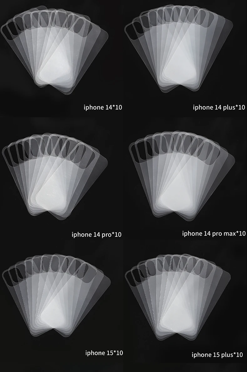 JIANWU 10 teile/satz Handy Fall Transparente Rückseite Karte Kreative DIY Journal Material Dekor Schreibwaren – Detail 20