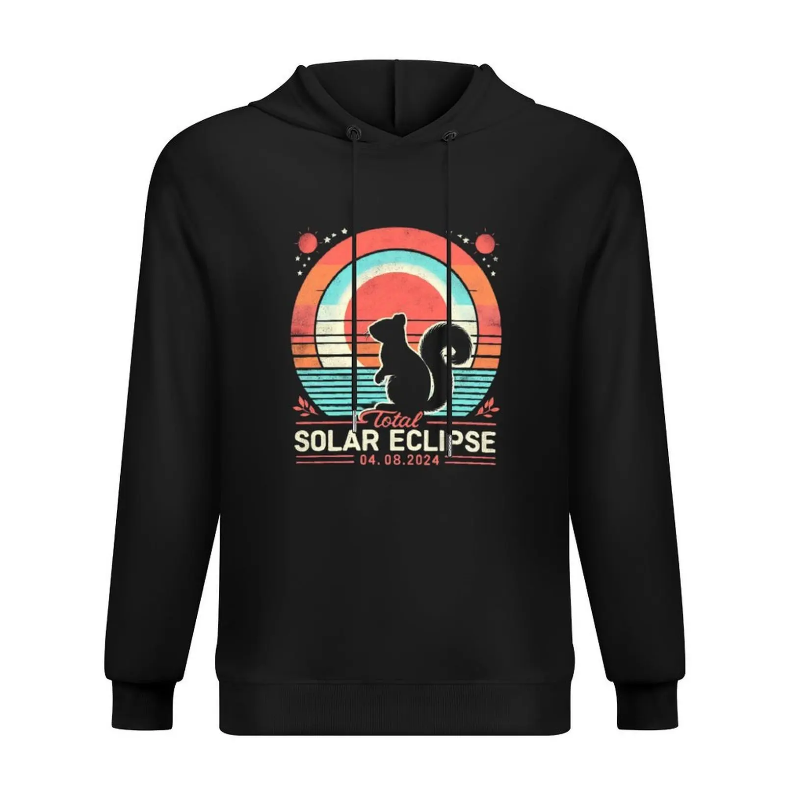 

2024 Total Solar Eclipse April 8 Eclipse - eclipse 2024 - Watching Squirrel Hoodie