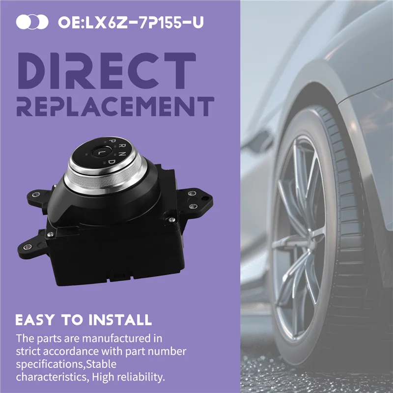 Automatic Transmission Shift Lever Replacement For Ford Escape 2020-2022 Model- New Part Number LX6Z-7P155-U