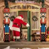 Christmas Door Banner Door Couplet Merry Christmas Decoration For Home 2025 Navidad Kerst Natal Noel Xmas Decor New Year 2026 6