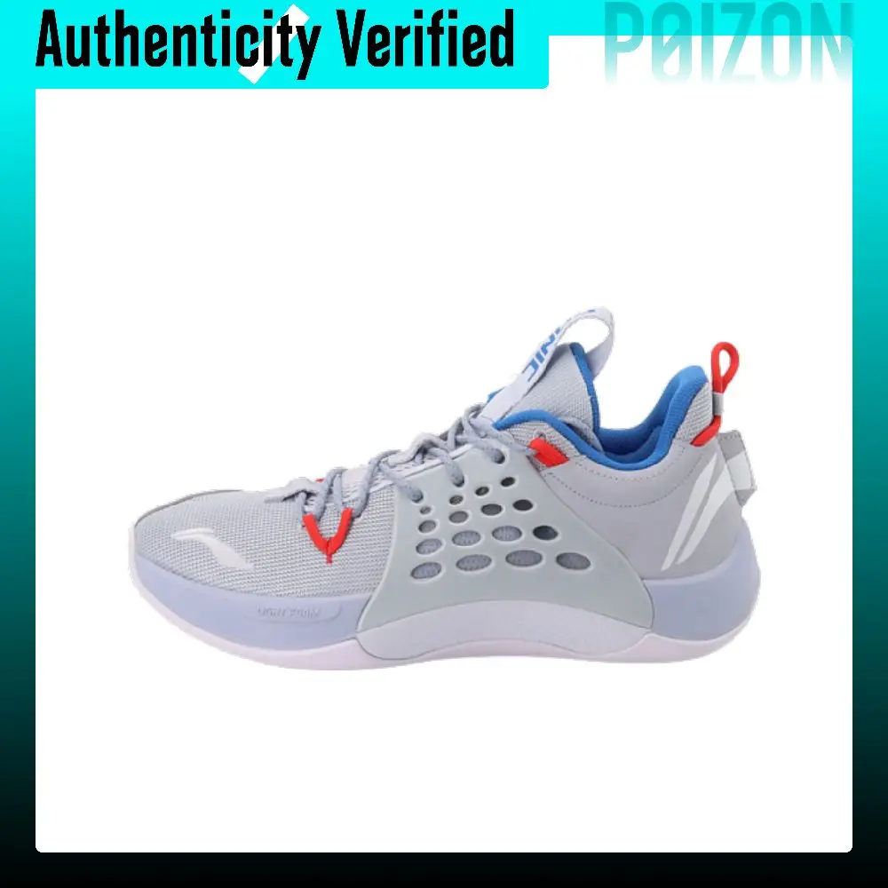 Li Ning SONIC 7 Low Textile, Synthetic Leather, TPU Cushioning Slip Resistant Abrasion Resistant Coverage Support ABAP033-3