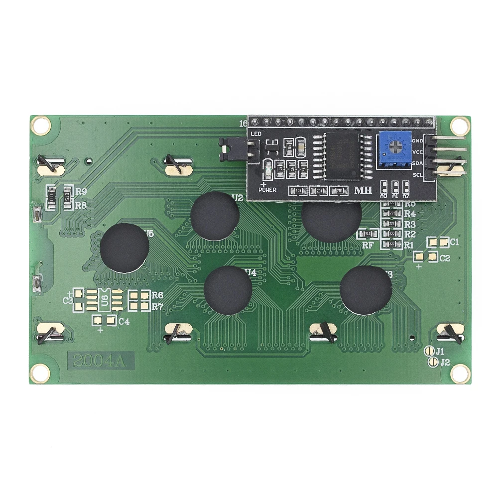 LCD2004 + I2C LCD2004 20x4 2004A Blu Verde Carattere Schermo LCD IIC Modulo Adattatore di Interfaccia Seriale per Arduino oled 2 4 i2c