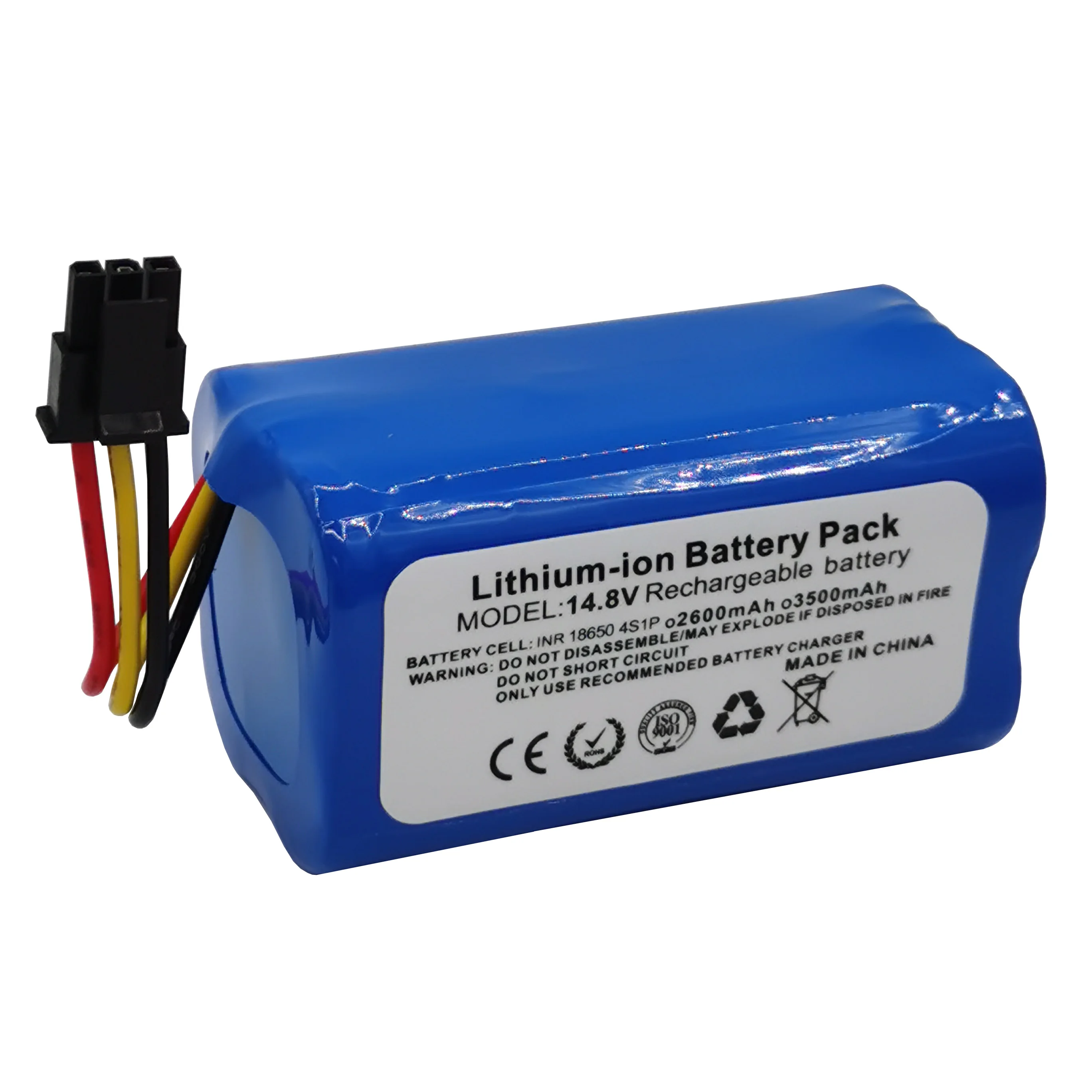 14.4V 14.8V 2600mAh 3500mAh 리튬 이온 충전식 배터리 팩 4S 1P Haier TAB-T510S/T360W Fina TF-880S/TCN805/MCN858/G808 New