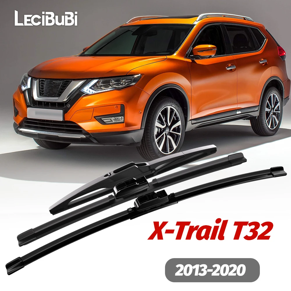 

1set Front & Rear Windshield Wiper Blades Windscreen Wipers For Nissan X-Trail T32 2013-2020 2014 2015 2016 2017 Accessories