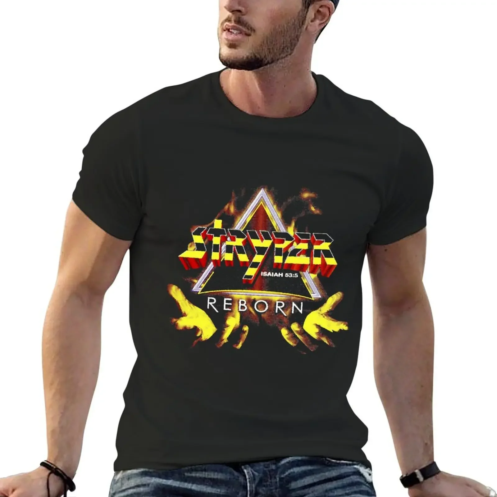 

stryper reborn Essential T-Shirt anime stuff new gifts and t-shirts croswit shirt man Funny t-shirt Men's clothing