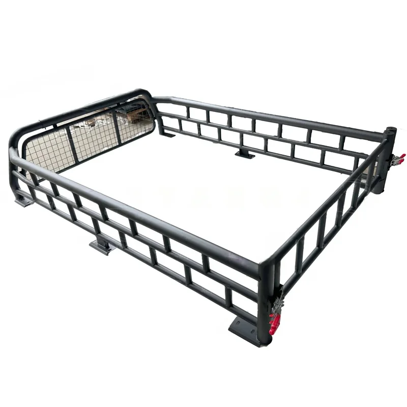 Precision-Fit Factory Universal Pickup Bed Cargo Cage Steel Rear Rack Guard Truck Roll Bar Full Enclosure Electrophor Rust-Proof