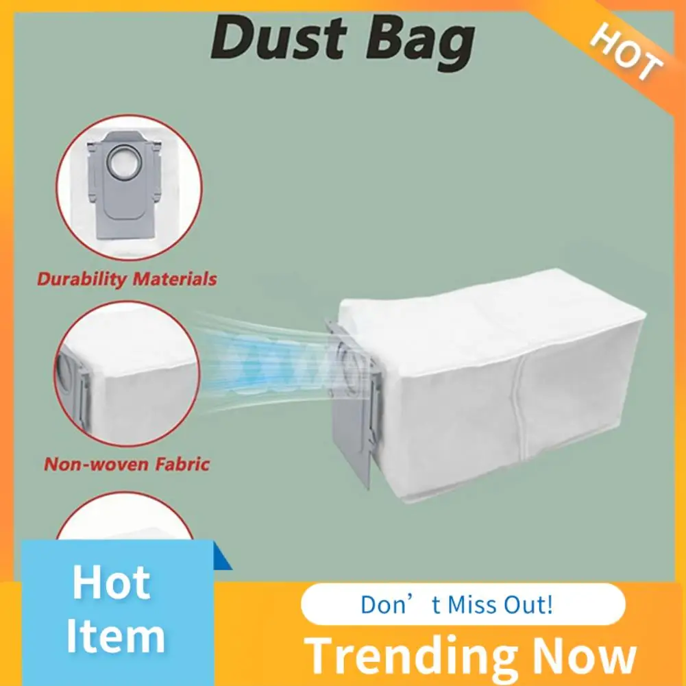 BBNV-Accessori per Roborock Qrevo Master Sostituzione Spazzola laterale principale Filtro HEPA Mop Pad Sacchetto per la polvere Pezzi di ricambio