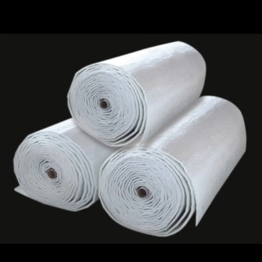 Material de Aislamiento Compuesto Nanoporoso de Grado Industrial, Manta de Aislamiento Térmico de Aerogel, Fieltro de Aislamiento Flexible Ignífugo
