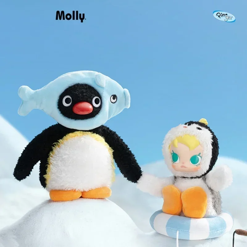 

Original Baby Molly PINGU Happy Fishing Series Vinyl pendant Blind Box Guess Bag Mystery Box Toys Doll Anime Figure Ornaments
