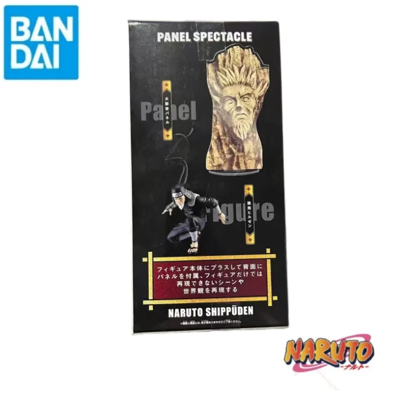 En stock, Bandai Original Naruto Banpresto Sarutobi Hiruzen, mercancía de Anime, modelo de figura, adornos, regalos navideños