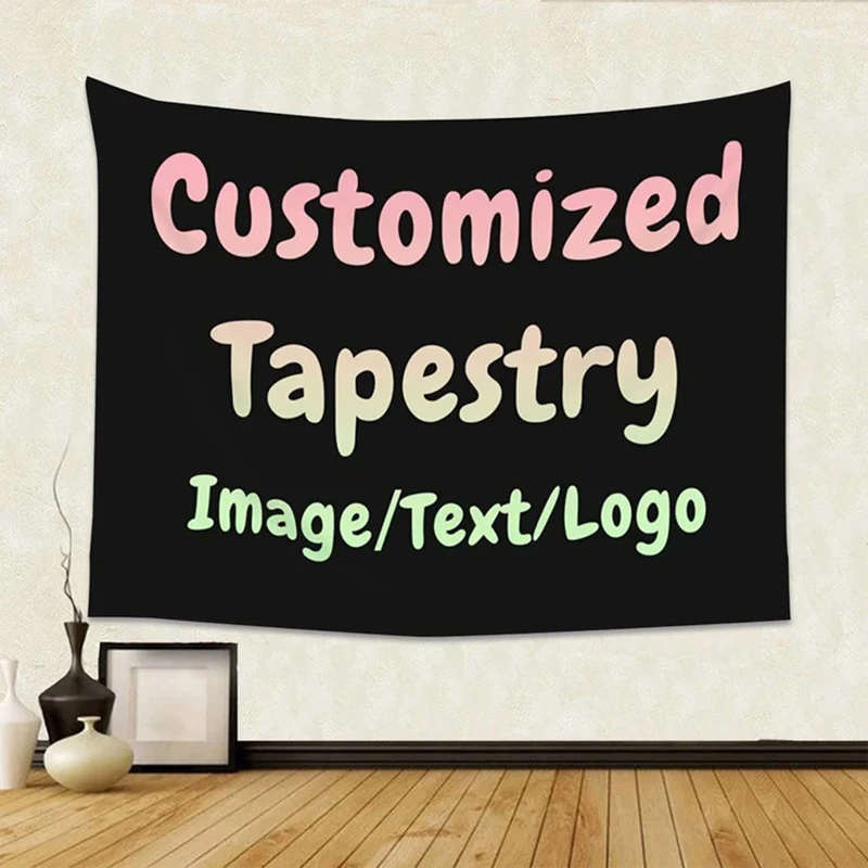 Custom Flag Banner Print Image Logo Text Advertising Personalized Gift Outdoor Banner Wall Decor Club Commercial Promotion Flag