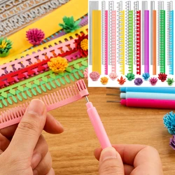 3D Spiral Rolling Flower Cutting Dies 18.2cm Flower Petal Quilling Strip For DIY Scrapbooking Decoration Craft Paper Card Making