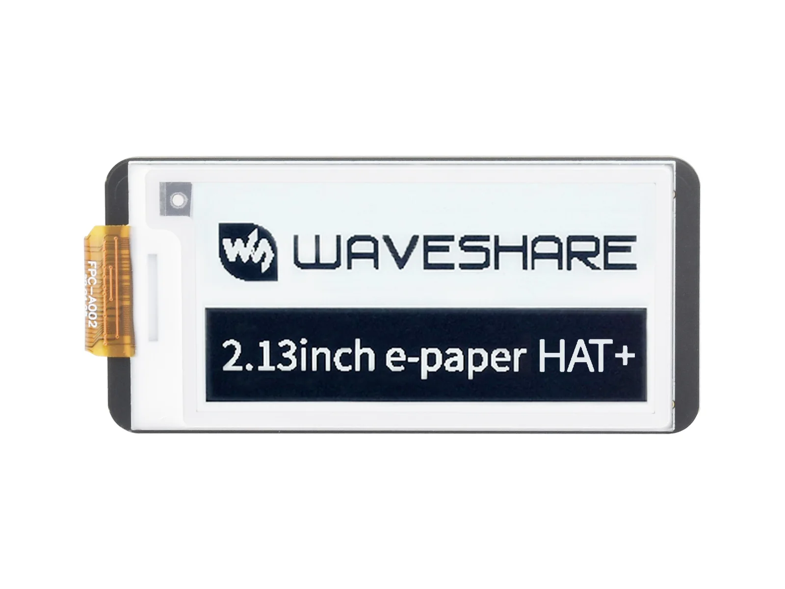 Imagem -06 - Waveshare-e-paper Hat Mais para Raspberry pi E-ink Display 250x122 Imersão Gold Process Spi com Tutorial Pwnagotchi 213 Polegadas