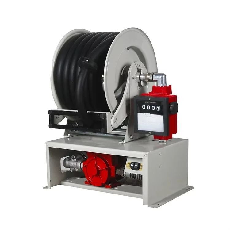 

12 Auto Heavy Dispensing Equipment Hose Reel with Pump for Refulling
