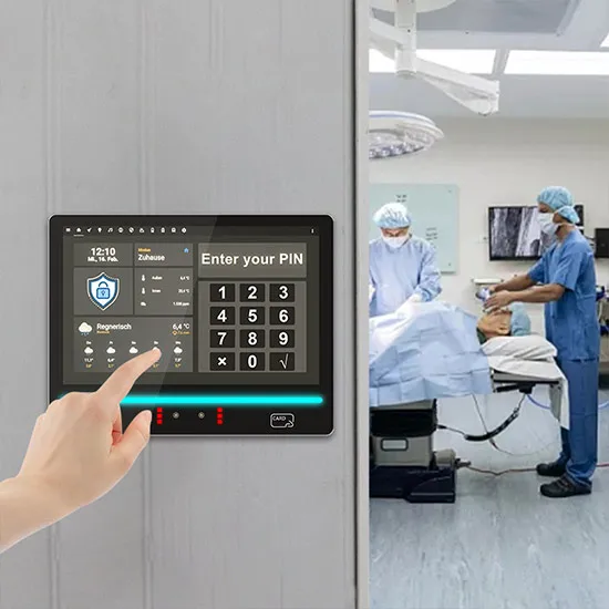 Reservation System Meeting Room Android Linux Poe Tablet Wall Mounted Meeting Tablet with Play Android PC