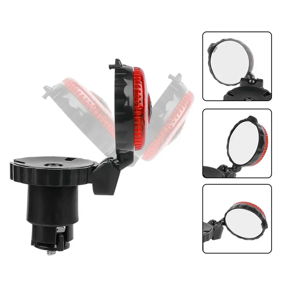 21~22mm Bicycle Rear View Mirror Sight Reflector Outdoor Cycling Handlebar End Mirror Adjustable Bike Accessories