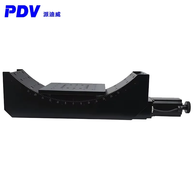 330 precision electric Angle position stage ±30° Angle slide stage goniometer displacement platform Pitch adjustment stage