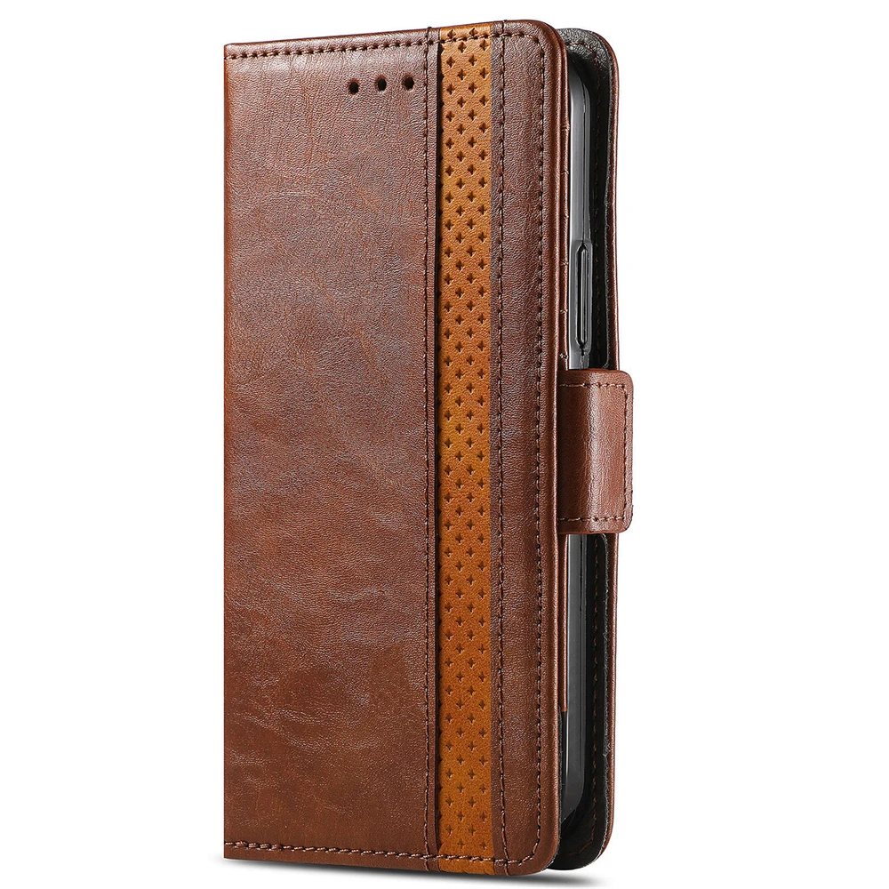 Phone Case For SHARP Sense 7 Plus Business Stitching Leather Wallet Cases For Sharp Rouvo V Anti-fall Flip Cover