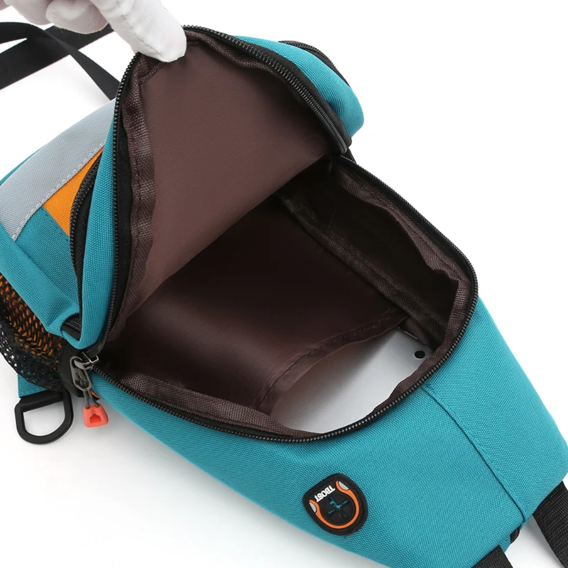 Nowa modna torba na ramię o dużej pojemności, torba listonoszka na jedno ramię, wielofunkcyjna torba na ramię z tkaniny Oxford, torba na klatkę piersiową dla studentów, do użytku na zewnątrz.