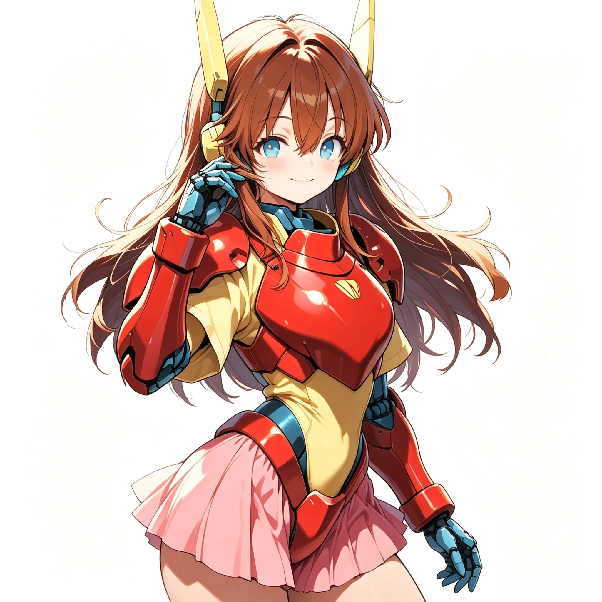 Cappyko Impact Man Anime Girl Vinyl Sticker 17.62cm, Weatherproof Decal for Car Motorcycle Helmet Laptop Window