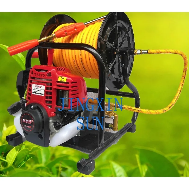 Integrated portable  dispenser, high pressure four-stroke disinfection machine, fruit tree garden sprayer, agricultural