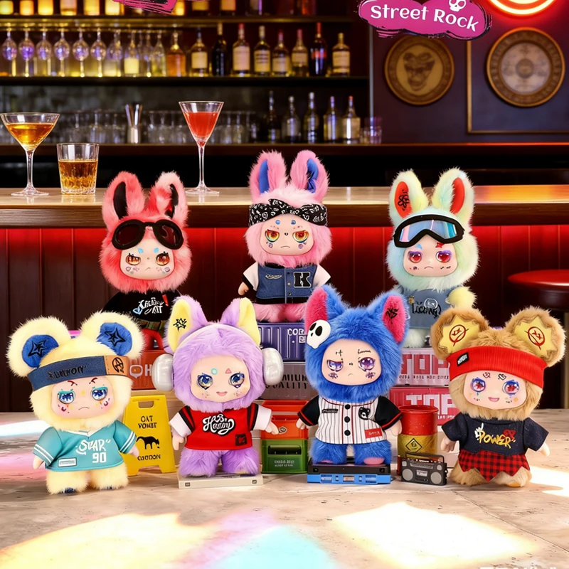 

Kimmon Street Rock Series Blind Box kawaii Anime Figures Surprise Box Mystery Trendy Doll Collectible Decorat Birthday Gifts