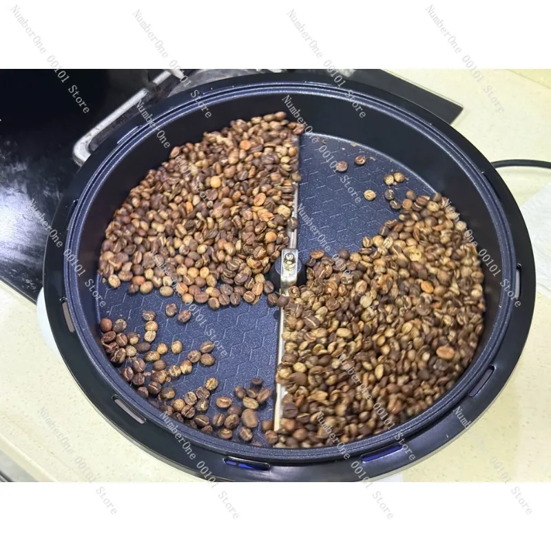 Household Electric Small Coffee Bean Roaster Multi Purpose Fresh Roasting Machine For Coffee Popcorn