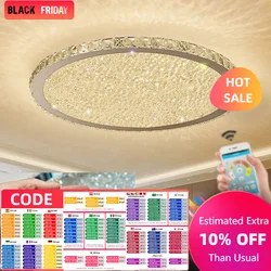 Hot Sale Chandelier Lighting Household Chandelier New Design Wire Cutting Style Round Lamp Remote Control Made in China