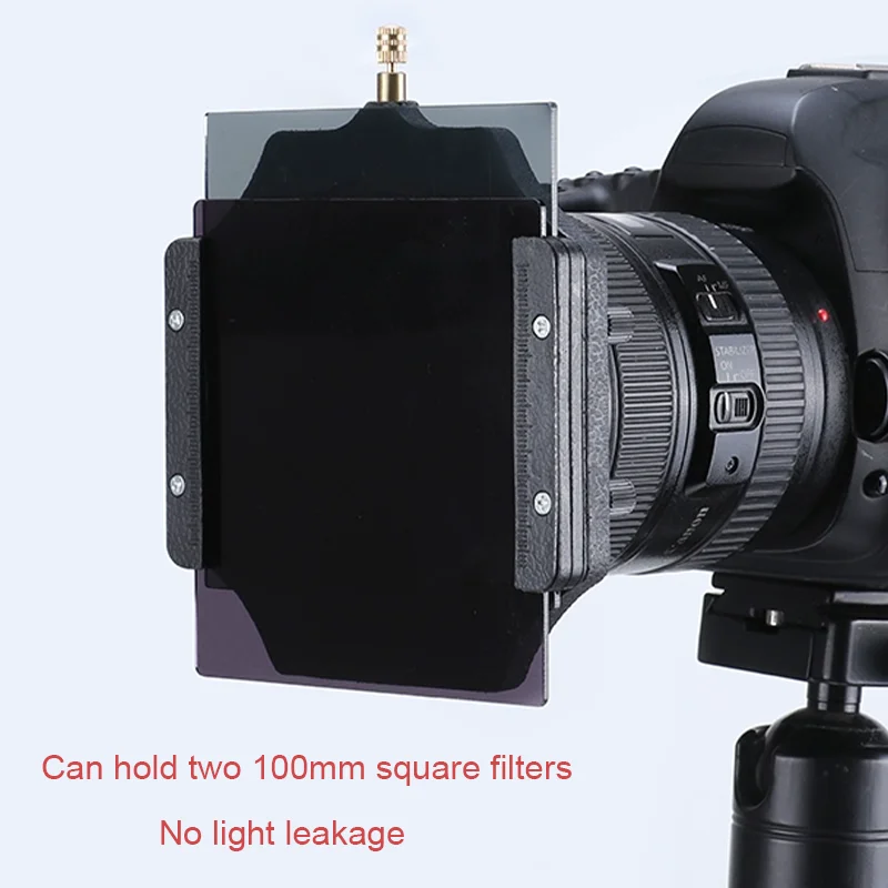 Soporte de filtro cuadrado serie Z de 100mm + anillo adaptador de Metal de 52-82mm para filtros Haida Lee Hitech Cokin Z PRO 4X4 "/5,6/5 100 series