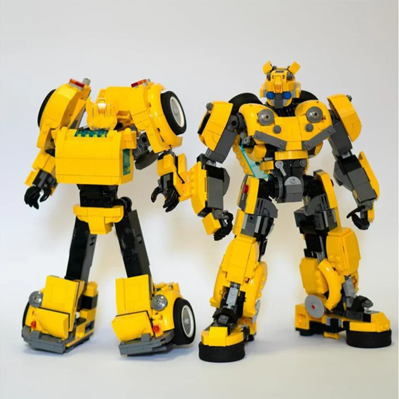 865 Pz Moc-10338 Bumblebee 2018 - Blocchi di costruzione robot di costruzione alternativi Trasformati Autobot Giocattoli Regalo per i bambini