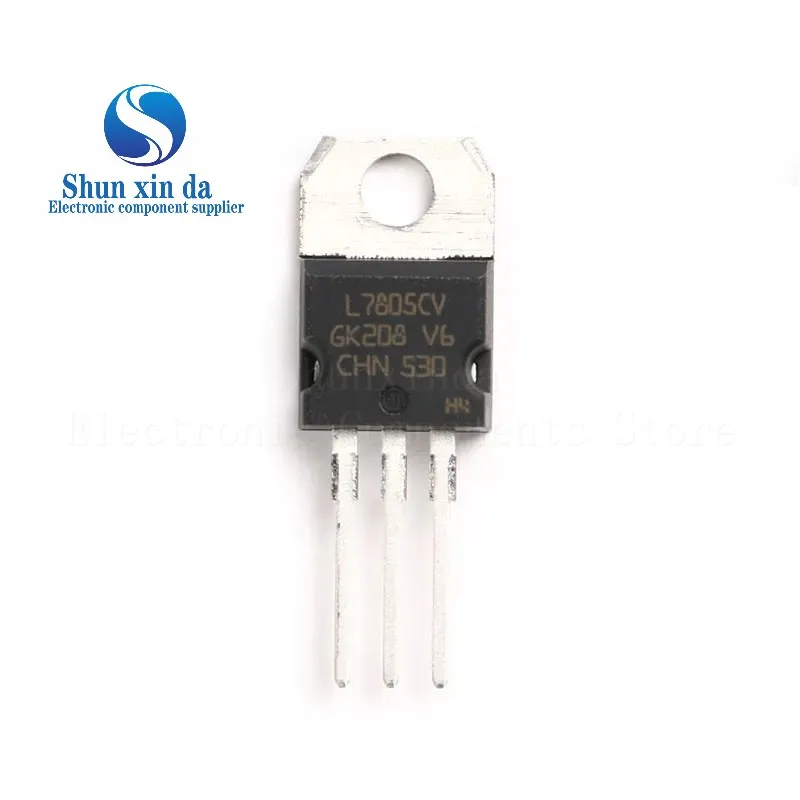10PCS L7805CV L7806CV L7808CV L7809CV 7810 L7812CV L7815CV 7818 L7824CV LM317T TO-220 7805 Linear Voltage Regulators Positive
