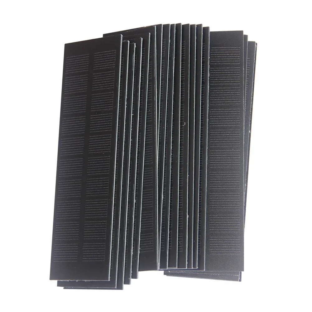 1W 5V Solar Charging Panel With Type-C Output, Weatherproof For Outdoor Camping, Phone And Battery Charger (148*45*2mm) view 5