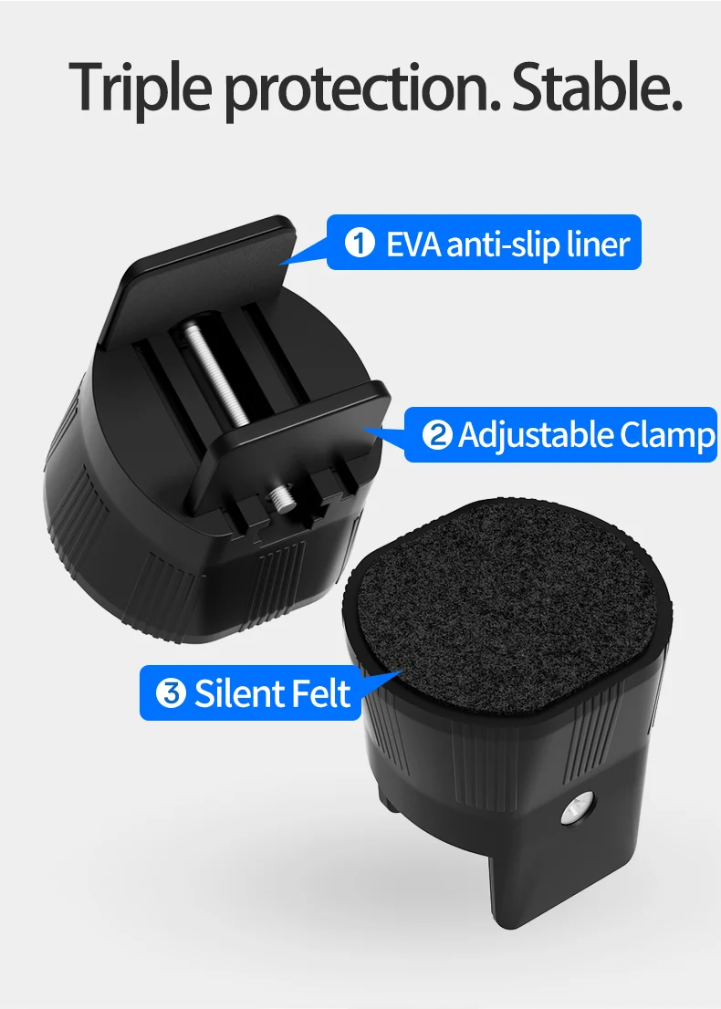 Adjustable Splint-Type Furniture Protection Pads: Moisture-Proof, Shockproof; Fit Table/Chair/Stool Legs, Heightens